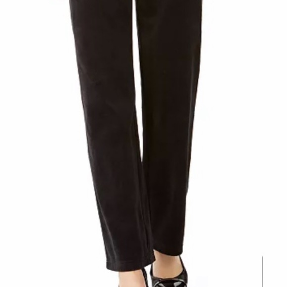 _______SOLD______—BLACK VELOUR XS SLACKS Long - Picture 2 of 15